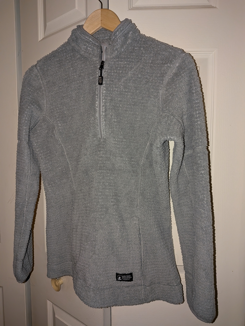 Eastern Mountain Sports Gray Sherpa Half-Zip Pullover